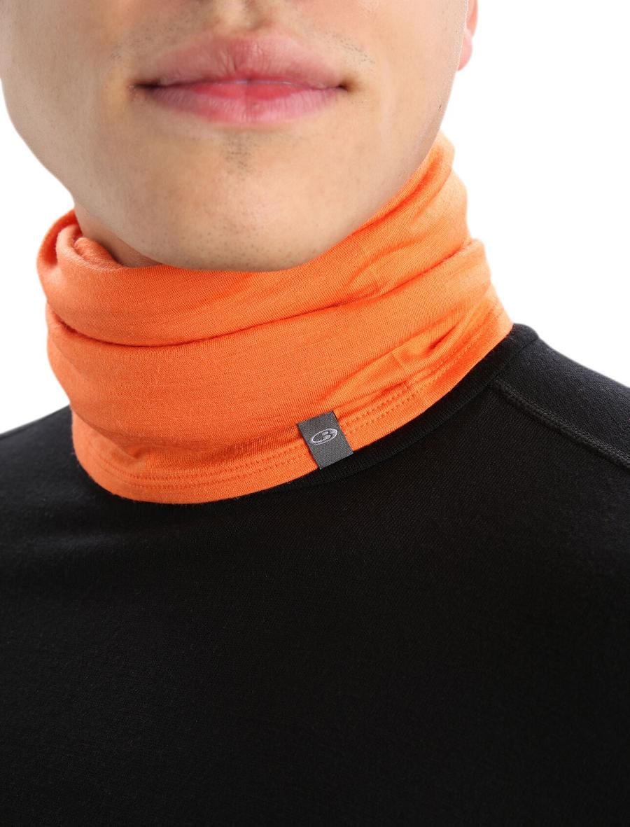 Women's Icebreaker Unisex Merino Flexi Chute Scarves Flash | CA 1493TCEV